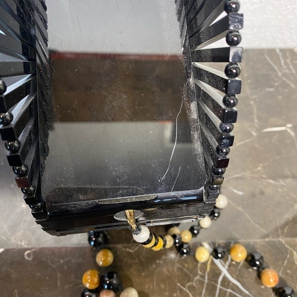 Cult Gaia Luna Circle Crossbody Bag acrylic black tan - Picture 9 of 12